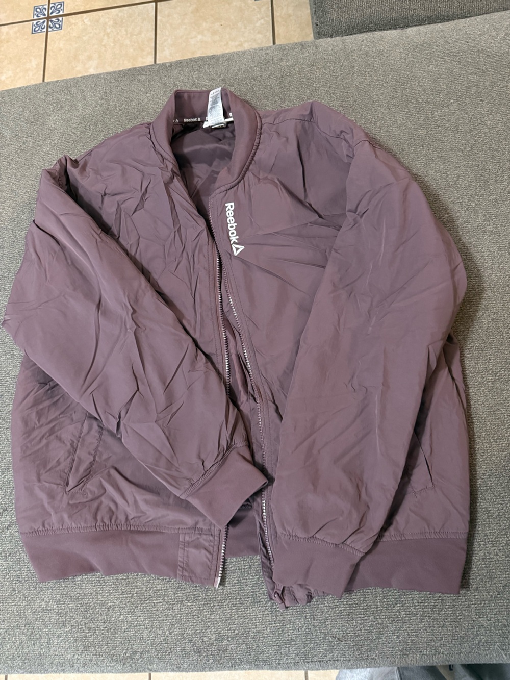 Reebok Mauve Puff Jacket